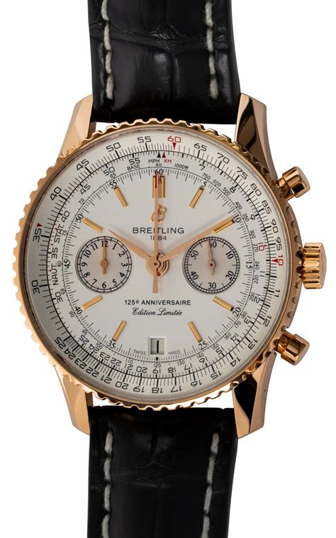 breitling 125th anniversary navitimer for sale|breitling 50th anniversary special edition.